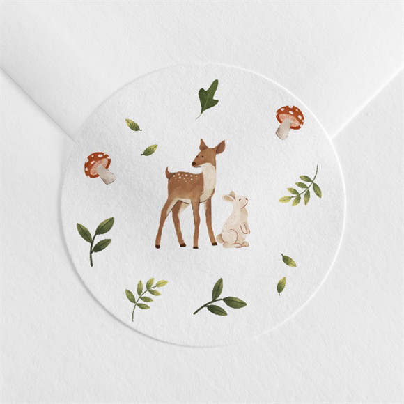 Sticker naissance Joyeux Compères réf.N3601360