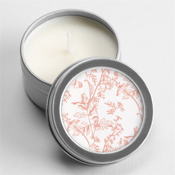 Bougie naissance Notre Joie argent réf.N3601363