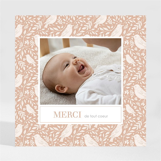 Remerciement naissance espiègle