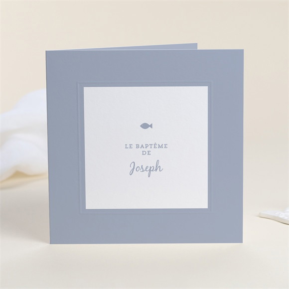 Faire-part de baptême Douce Espérance réf.N451406