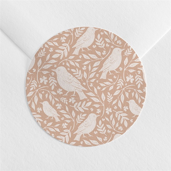 Sticker naissance espiègle