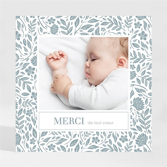 Remerciement naissance adorable