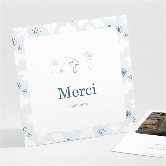 Remerciement communion Vertige réf.N301433