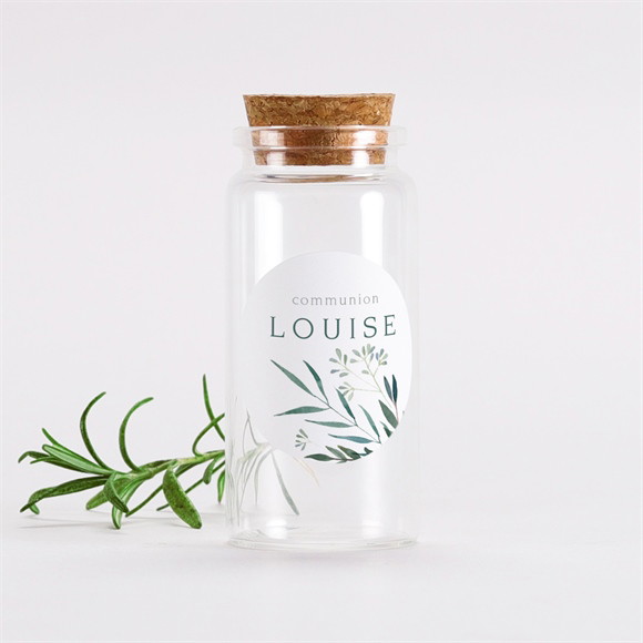 Mignonette communion Touche Champêtre sticker réf.N3601379