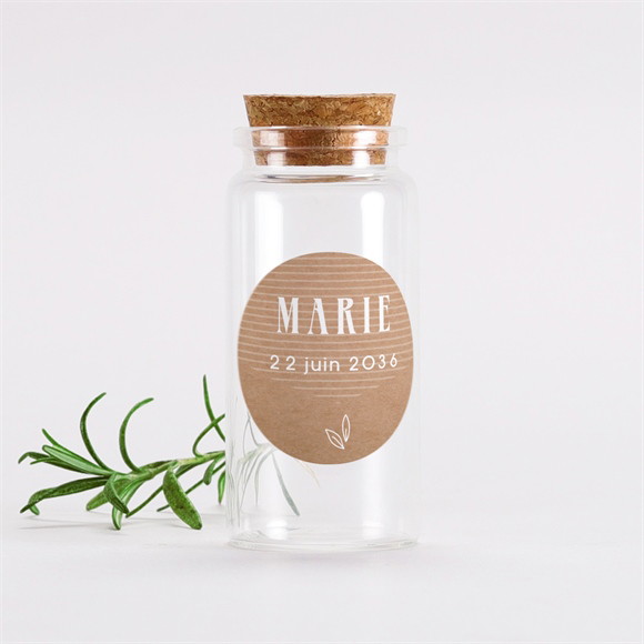 Mignonette baptême Pele mele photo sticker réf.N3601383