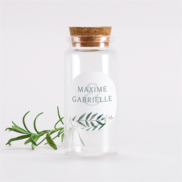 Mignonette mariage Douceur du pinceau sticker réf.N3601419