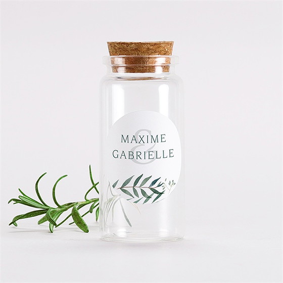 Mignonette mariage douceur du pinceau sticker