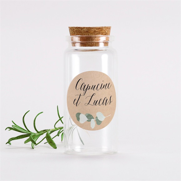 Mignonette mariage Bel Eucalyptus réf.N3601429