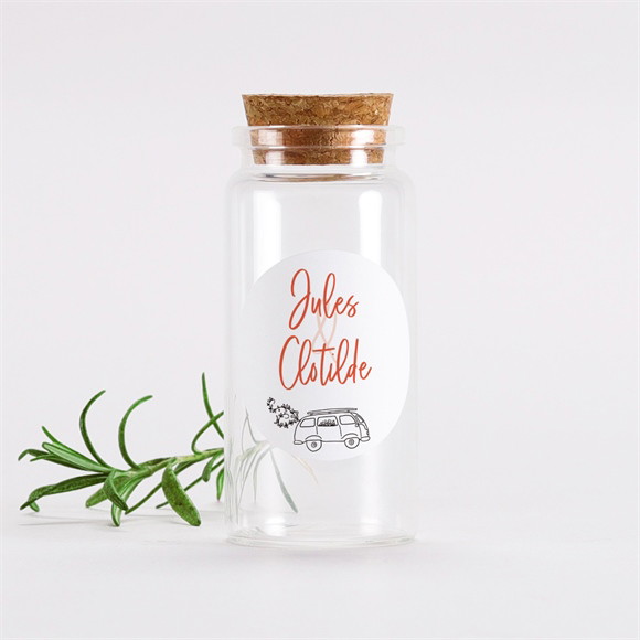 Mignonette mariage Douceur Champetre Sticker réf.N3601430