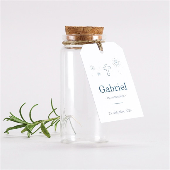Mignonette communion Vertige étiquette réf.N291444