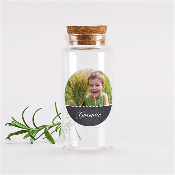 Mignonette communion Mon ange bleu sticker réf.N3601469