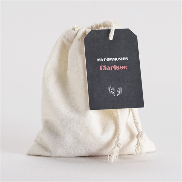 Pochon communion Etape chrétienne réf.N291476