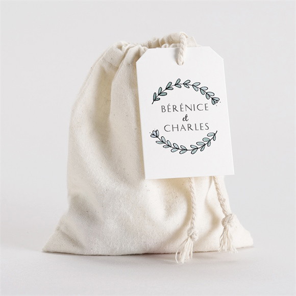 Pochon mariage  Avec programme réf.N291427