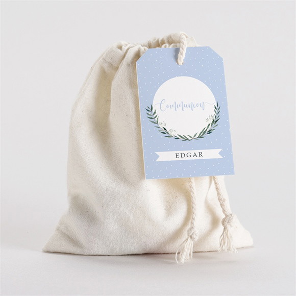 Pochon communion Doux Flocons réf.N291511