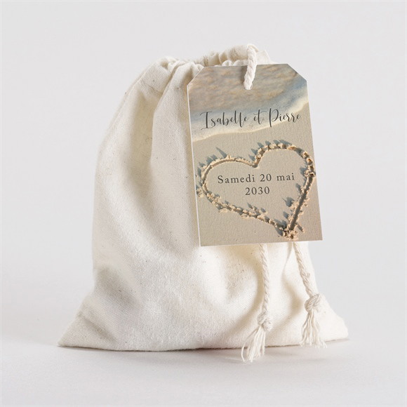 Pochon mariage  Dans le Sable réf.N291450