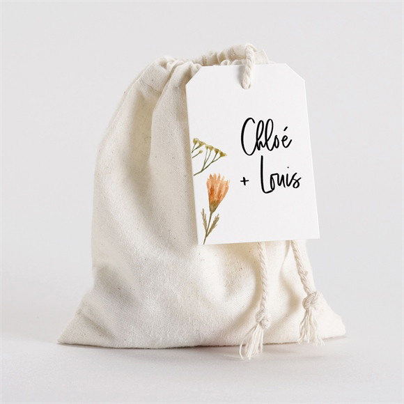 Pochon mariage  Art Champêtre réf.N291451