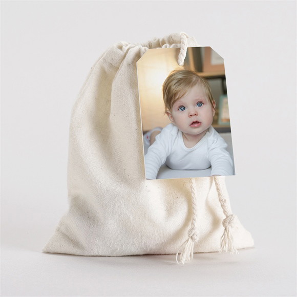 Pochon baptême Photos miniatures réf.N291540