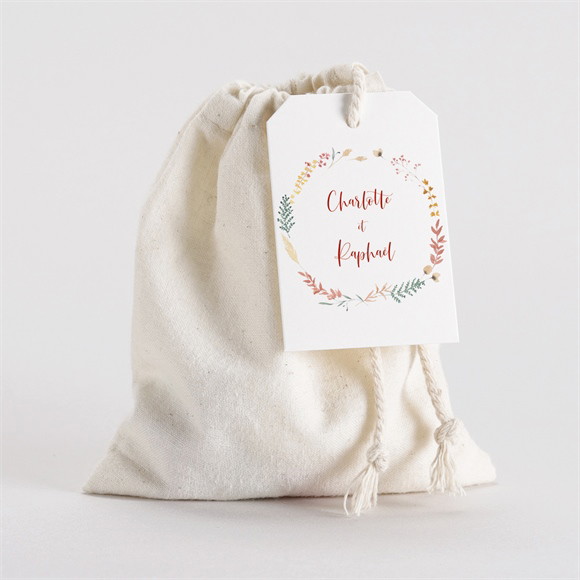 Pochon mariage  Terre de Feu réf.N291470