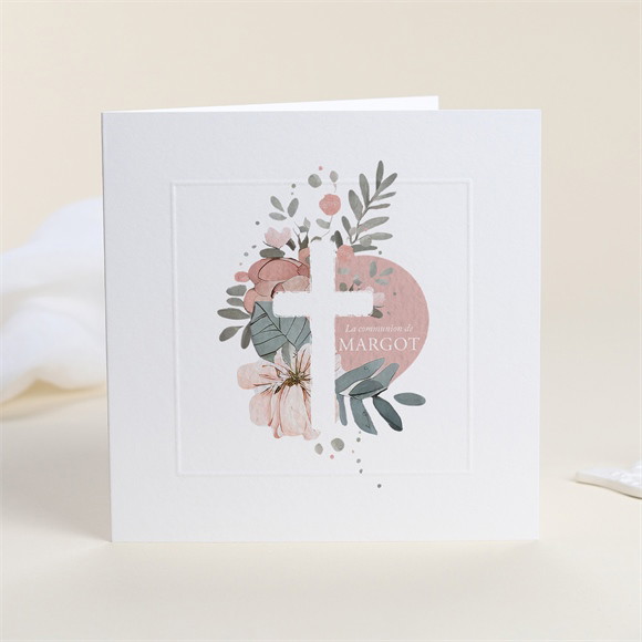 Faire-part communion Vraie Joie réf.N451421