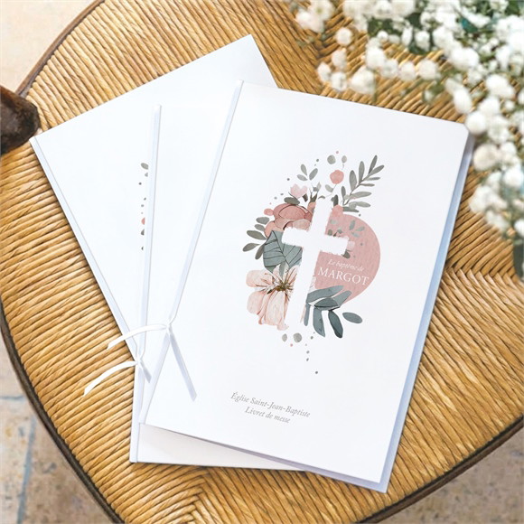 Livret de messe baptême Glorieuse réf.N491391