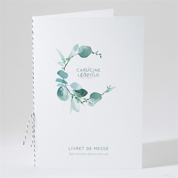 Livret de messe mariage Grande Esquisse réf.N491390