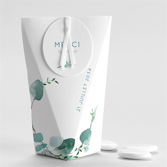 Boîte de dragées mariage Grande Esquisse étui réf.N520292