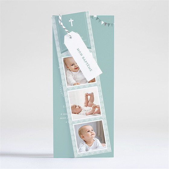 Faire-part de baptême dans la foi