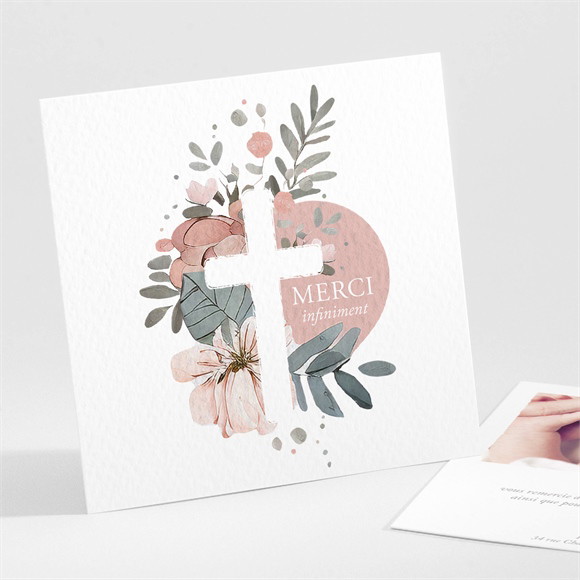 Remerciement baptême Glorieuse réf.N301434