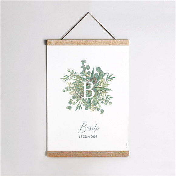 Affiche naissance Nouvelle printanière réf.N260123