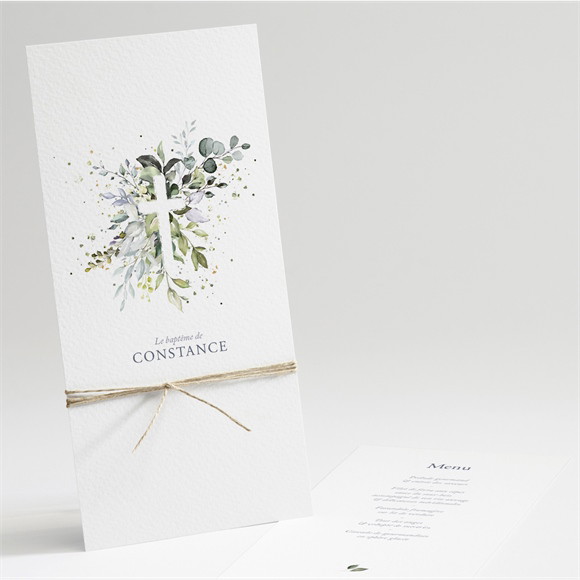 Menu baptême En Lumière réf.N221256