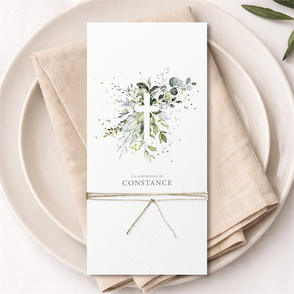 Menu communion Espérance réf.N221257
