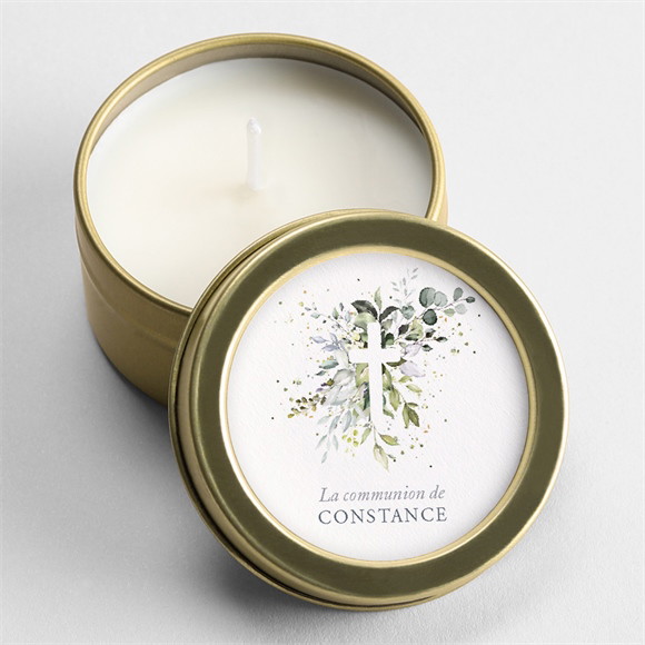 Bougie communion Espérance or réf.N3601521