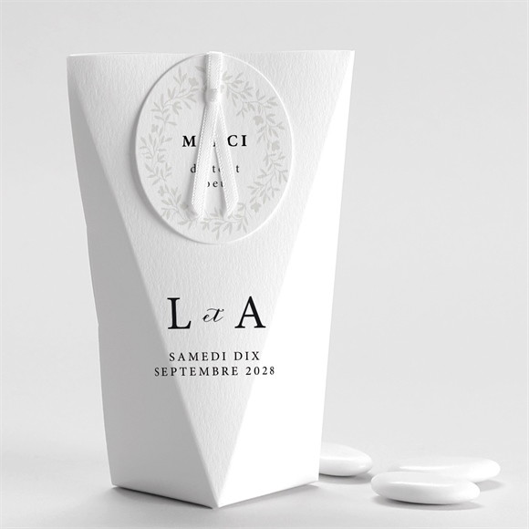 Boîte de dragées mariage Sublime Étui réf.N520297