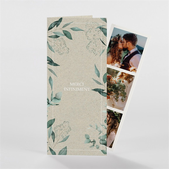 Remerciement mariage Intimité photomaton réf.N981162