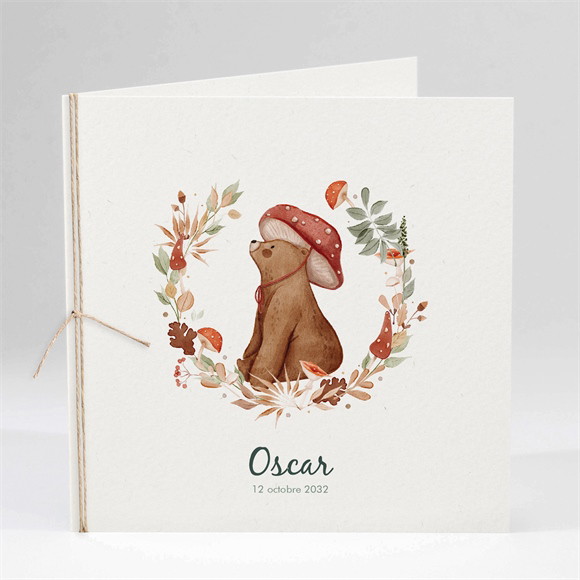 Faire-part naissance Forêt réf.N451439