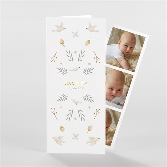 Faire-part naissance Célébration réf.N981164