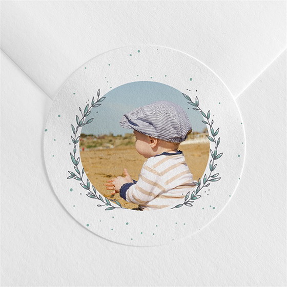 Sticker baptême celebrons