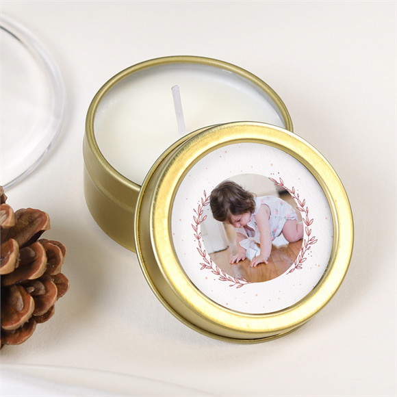 Bougie baptême Moment de Grâce or réf.N3601552