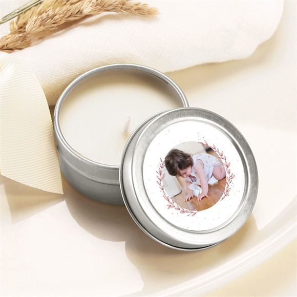 Bougie baptême Moment de Grâce argent réf.N3601553