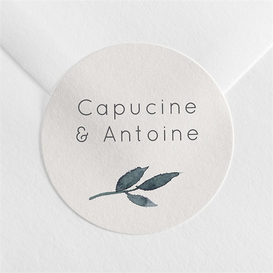 Sticker mariage rien que nous