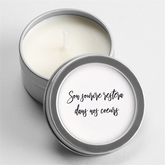 Bougie souvenir A tout jamais réf.N3601560