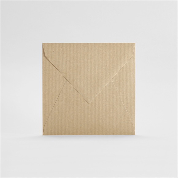 Enveloppe Kraft Petit carré réf.E03Kraft