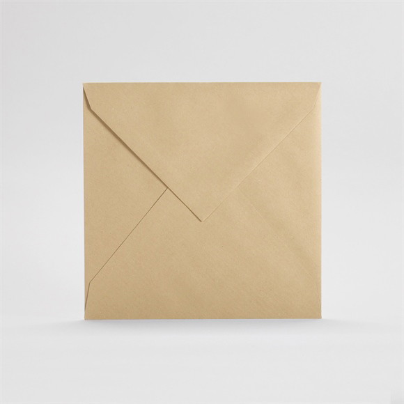 Enveloppe Kraft carré réf.E08Kraft