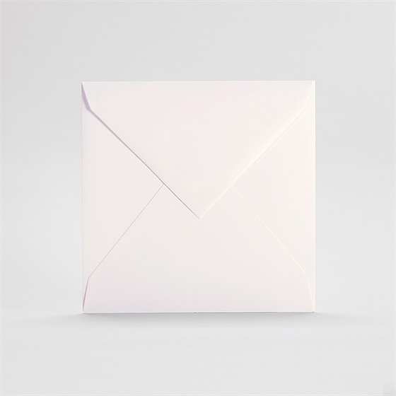 Enveloppe crème carré