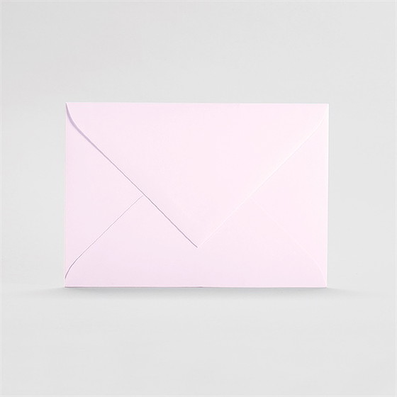 Enveloppe rose rectangle (c6)
