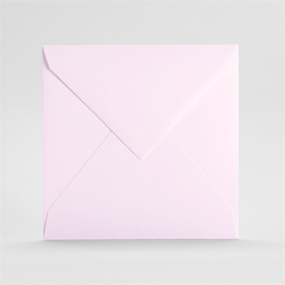 Enveloppe Rose Grand carré réf.E04Rose