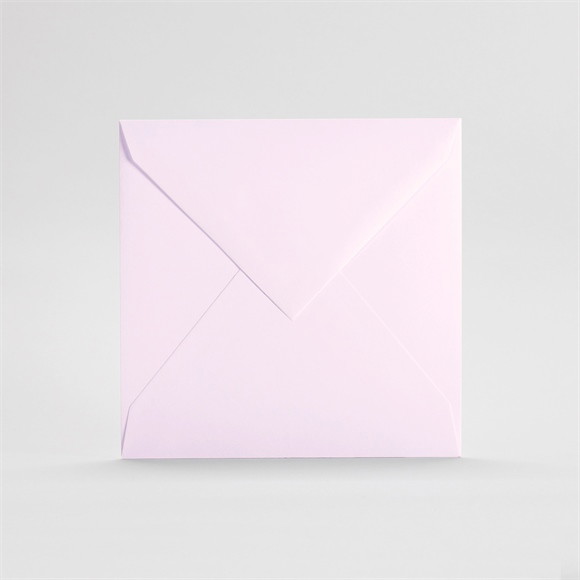 Enveloppe Rose Carré réf.E08Rose