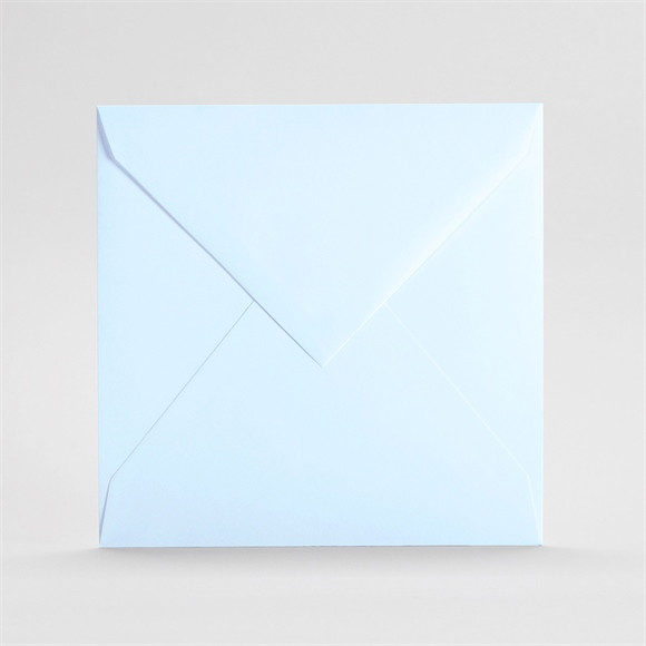 Enveloppe Bleu ciel Grand carré réf.E04BleuA