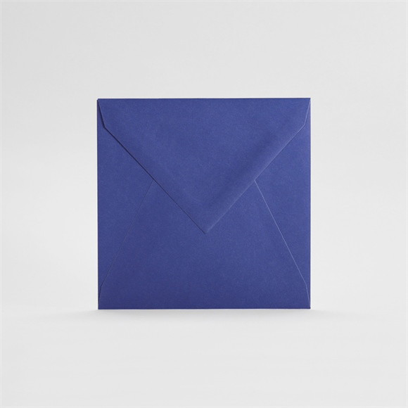 Enveloppe Bleu Petit carré réf.E03BleuNavy