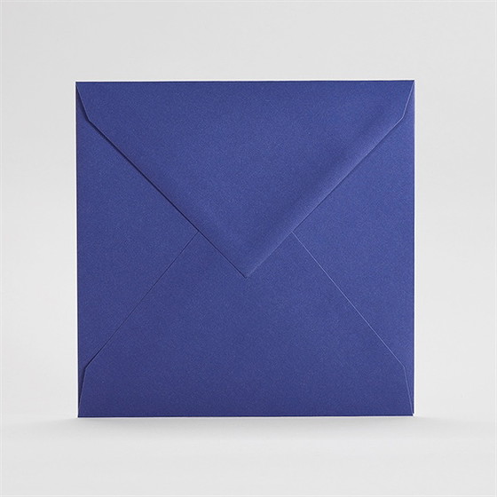 Enveloppe bleu grand carré